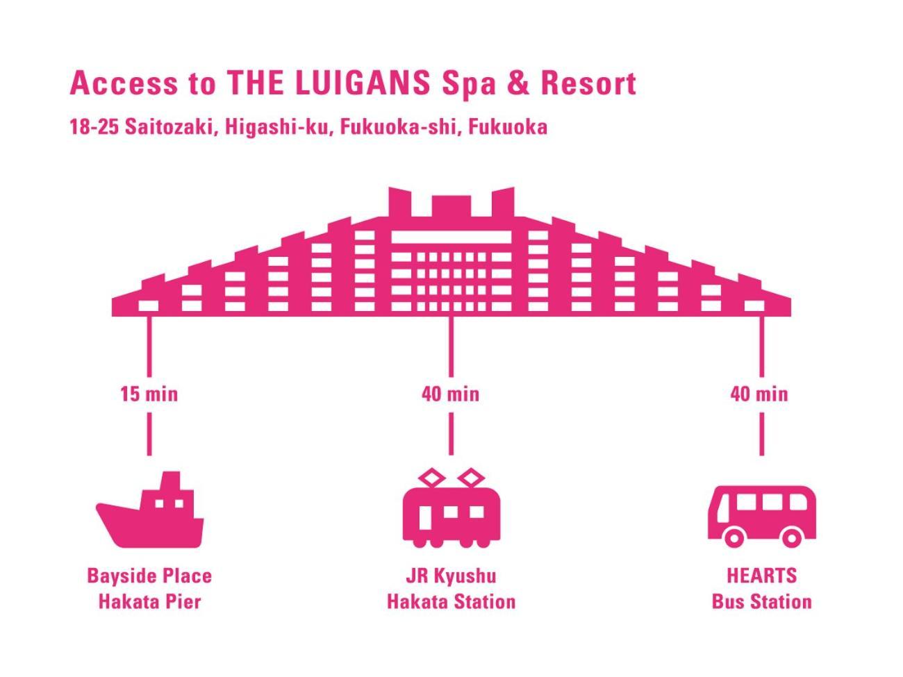 The Luigans Spa And Resort Fukuoka  Esterno foto
